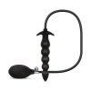 Anal Collection - Inflatable Anal Plug with Pump 20 cm - Black